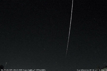 Perseid fireball from high definition camera - Brazil uploaded by Eduardo P.  Santiago