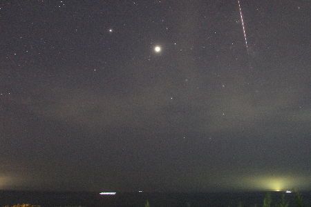 Perseid meteor over the Sea of Japan: August 13, 2020 uploaded by Filipp Romanov