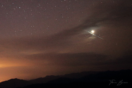 Meteor grazes Venus uploaded by  