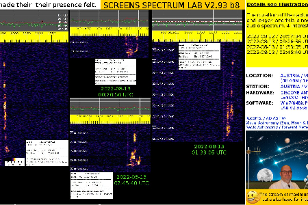 The Perseids 2022 made their  their presence felt / Part 2to 5 uploaded by Rudolf Sanda