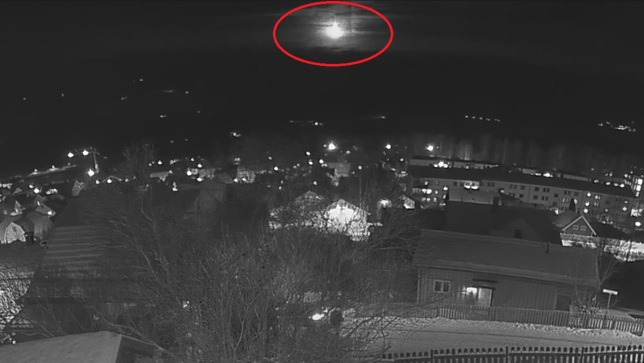 The December 16, 02017 Norwegian fireball recorded by