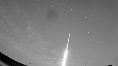 Figure 2b- May 6th, 2024, 03h 00min UT fireball recorded by UK00BF UKFAll camera in Barton-upon-Humber. Credit: UKFAll