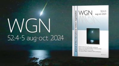 Latest WGN Edition - the IMO Journal