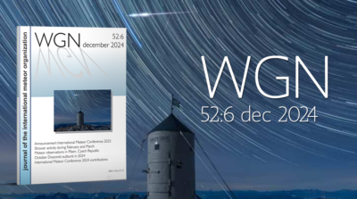 Latest WGN Edition - the IMO Journal